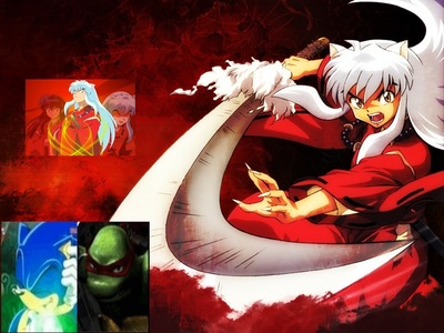  I do, Sonic of course! Kinda Raphael from TMNT too..... ANd defiantly ইনুয়াসা from well.... Inuyasha!!