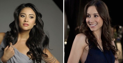  Oh yes. Shay Mitchell (left) and Troian Bellisario (right.)