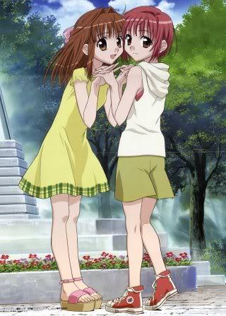  Risa & Riku from dn angel.