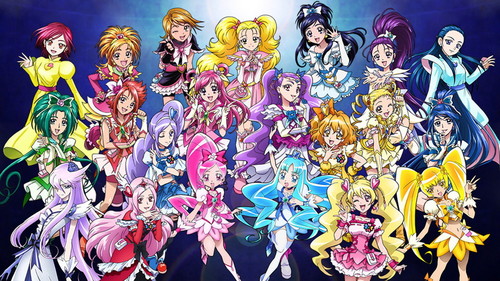  Pretty Cure series! XD