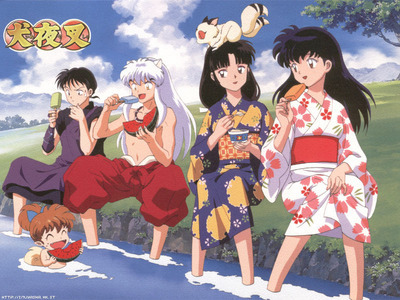  i just प्यार summer! i think the InuYasha gang does too :)