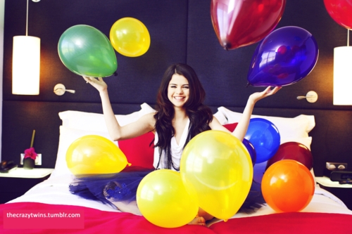 Selena in a photoshoot. :]
