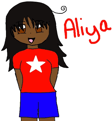  This is my 헤타리아 character,her name is Aliya.She's a state (couldn't come up with any country names at the time).Her state name is Texas.