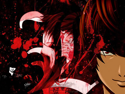  I think this is a cool Death Note picture.