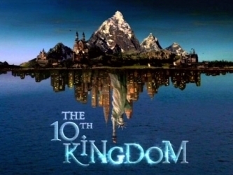 My all-time favorite movie has been The 10th Kingdom ever since it came out when I was nine. Okay, technically, it's a miniseries, but I just think of it as a very, VERY long movie.
Why is it my favorite? I think my best friend's brother put it best when he described why we all love T10K so much, why it's such a cult classic: it's got everything. Fantasy, adventure, romance, comedy, action; it's just plain awesome. Even though it's seven hours long, you're not bored for a minute, and it's just as good after seeing it countless times, as I have. It never gets old. It's something you could watch with the whole family, something that appeals to kids, teens and adults of all ages.
It's a magical adventure that will make you laugh, cry and believe in everything that you believed in when you were a kid. :)