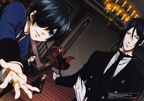  Black Butler, which is weird b/c it is about demons. But in the ipakita the demons act as saviors almost...