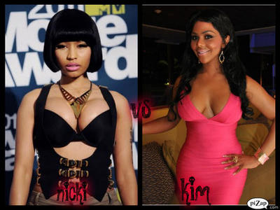 yes cause lil kim was rapping b4 nicki minaj and they both dnt like each other anyways but i like nicki minaj that my girl but lil kim she can rap her but of tho 
