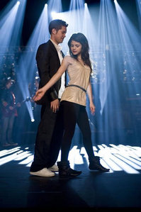 Selena and Drew dancing...