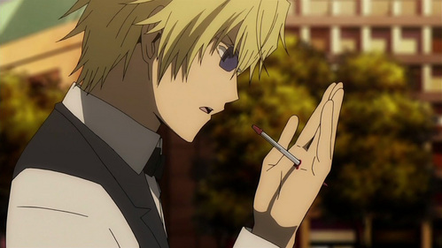  -Ahem- SHIZUO HEIWAJIMA. He is practically my god. ;_; Don't judge me. (I have no idea why I used this picture... XD)