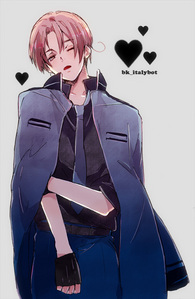  Feliciano Vargas (N.Italy) from Hetalia. Heres a hot pic! *squee* -^ω^-