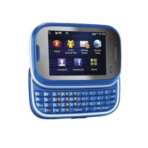  i have a Pantech Persuit. It's ok i mean at least it calls and txts i doesn't really have any games but if you want some you have to buy them so it's ok. Pus it's short, fat, and blue so it's very uniqe.
