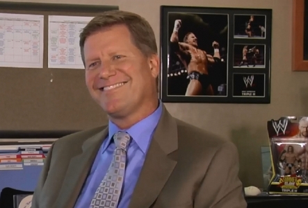 I think has to do with this white dude John Laurinaitis   ,  it seems hes always wonted  to be in charge & he got what he wonted >< But then again things are still mest up >< but i still dont trust him 