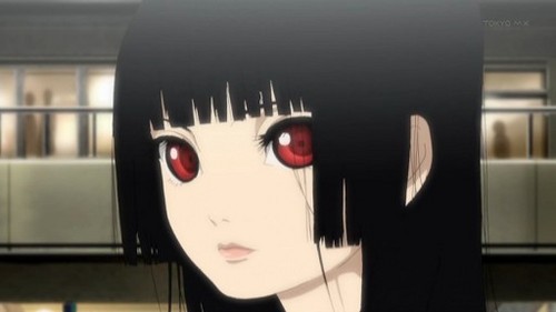 Ai Enma has my favori color as her hair <3