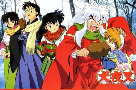  <b>hmm..So many but I really like this Inuyasha picture! and it seems Shippou is hungry!XD</b>