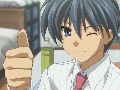  I also tried the link.. I have several same birthdays but I chose.. Tomoya Okazaki from Clannad.. My birthday is October 30..