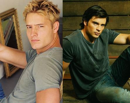  Tom and Justin are the best actors in smallville - as aventuras do superboy I just amor watching them on screen mais so Justin but They are both amazing and talented actors