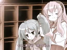  luka megurine and miku hatsune they look so innocent
