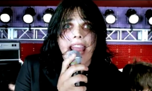  Cause its Gerard Way, and hes awesome.... well to most people RANDOM PIC BELOW! (Its from my fav muziek video)
