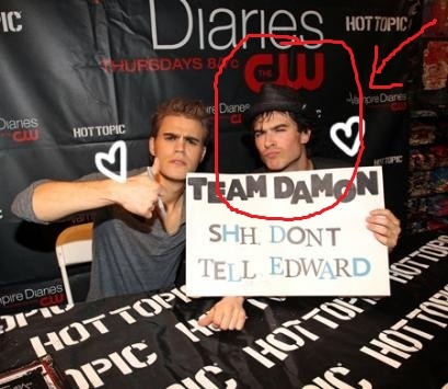  It means I like cheese :3 Kidding. It means that instead of being team jacob または team edward, I'm on team Damon and Stefan :3