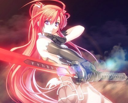  <b>Well here's one!..and I don't think she's from an anime..but she is a girl and she is holding a sword!</b>