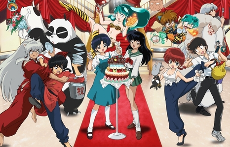 oh you saw InuYasha? ok then heres some other works by rumiko takahashi (creator of inuyasha)

urusei yatsura (picture)
ranma 1/2 (in picture)
maison ikkoku
one pound gospel
rumic theater
mermaid saga
Rin-ne (not in anime yet. the manga is good tho)

heres some works not by rumiko takahashi:

nura: rise of the yokai clan
kekkaishi
durarara!!

oh and for the pic if you like any of the characters you see in it ill tell you which anime they belong to. its all from ranma 1/2, urusei yatsura, and inuyasha =)