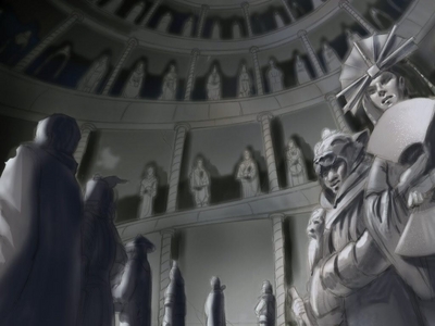 Though its never mentioned, there [i]is[/i] a possibility that we've seen its statue in the episode [u]The Southern Air Temple[/u].

Hope this Helps!