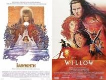  I could easiely say any of the Harry Potter films of Lord of the Rings. But I'm going to go back to two films I saw when I was just a kid and have stood the test of time. Labyrinth and Willow.