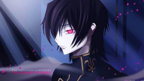 I think you could count Lelouch as omnipotent. He does have a power that he can use as much as he likes so yeah. ^^ 