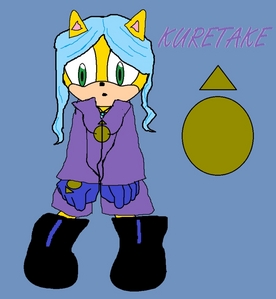 Kuretake: hello im Princess Kuretake the Hedgehog~Echidna :) im not sure if u met my mother Wednesday but its nice to meet u anyway :)