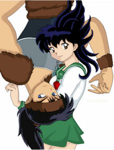  I want a montage of Koga and Kagome, only them!!!!!!!!!! please XD
