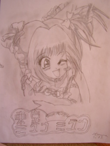  yeh I 사랑 it ^^ I usually draw tokyo mew mew characters and 아니메 characters i'm 팬 of