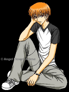  umm ok here is kyo from fruits basket