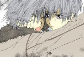  I really couldn't find a pic of Zero kiryuu alone so here he is with his twin brother. if Du dont know zero is the with his eyes are open. from vampire knight