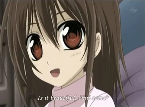  Isn't that a cute pic of Yuki from Vampire Knight.She is really cute as a child. YAY YUKI!
