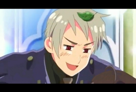  I can't believe NO one 게시됨 Prussia yet! Even though his hair is 더 많이 platinum.