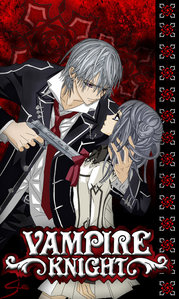 Zero and Maria from Vampire Knight, even thought this is a manga cover!