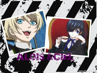  Alois Trancy and Ciel Phantomhive. I made a collage just 4 this question!