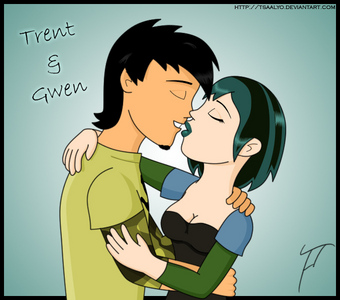  Good One duncanxgwen4evr.I know alot of people like Gwen and Duncan better but i find Trent and Gwen もっと見る interesting because,i belive."The first one あなた love,you will always 愛 no matter what".And あなた know how they say oppisites are the best couples,i also belive in that.Gwen and Trent are a Amazing couple, i also know that DxG are a amazing couple but.Courtney and Duncan were together first and that is that.And Trent and Gwen were together firsr and That is THAT.