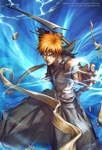  i would pick ichigo because he is hot,fast, he is strong, awesomeness blinds the enemies