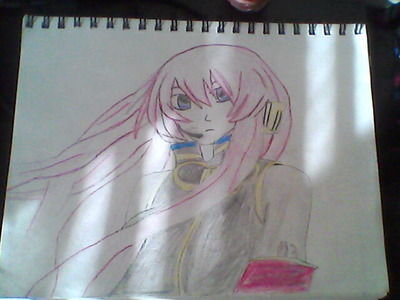  Yes!!!!Im awesome at drawing!! | v Megurine Luka from Vocaloid!:3