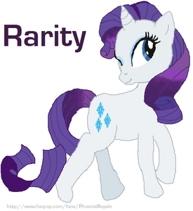 Fanart? I GOTTA DRAW. FFFF-- THEN UPLOAD. OKAY BE RIGHT BACK.

**EDIT #1**
Alright, this is what I got of Rarity so far. X3 I decided to draw Rarity, by the way, since she's awesome. :D Also, it's complicated to draw her mane, so I chose her as a challenge.

**EDIT #2**
I'm done with Rarity! :D I hope you guys like it. ^^