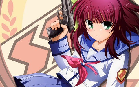 How Bout Yuri from angel beats :D