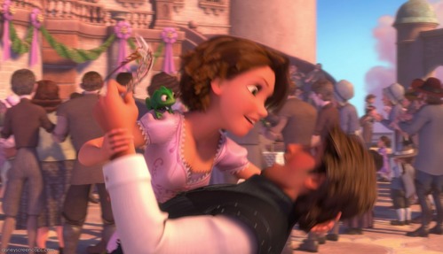  For me, Rapunzel should still with blonde hair. I Amore the ending so much, but I would Amore with the blonde hair. I know that in everything she still with the blonde hair, and I forgot about she having a brown hair.