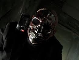  I'd put on my Chrome Skull mask and go all serial killer on him. "DIE STRANGER!!!!" 0_o