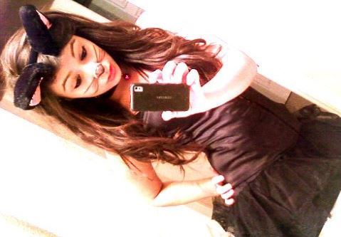  This is what I look like (: Halloween 2011 <3