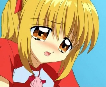  <b>Heres' a picture of Lucia-chan from Mermaid Melody blushing..and crying,also..</b>