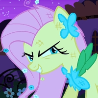 [b]Here's another photo of Fluttershy going crazy.[/b]