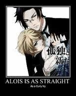  Claude x Alois. Alois is way più outgoing and such. Plus, it shows that in the anime, he practically worships Claude.