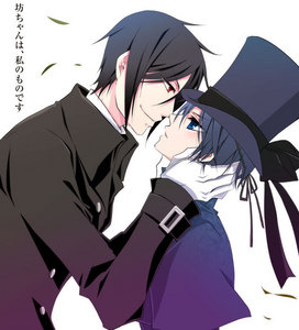  sebastian x ciel, i can't even put all my reasons but a few are 1:they where originally going to be a couple 2:they are the CUTEST couple EVER (in my opinion) 3:sebastian will do anything for ciel and clearly is più connected to him then a demon should be *goes on and on about them*