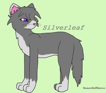(Will post a picture of Silverleaf's looks. ;D)

Position:Queen as of now.
Personality:Sweet, clumsy, helpful, and nuturing.